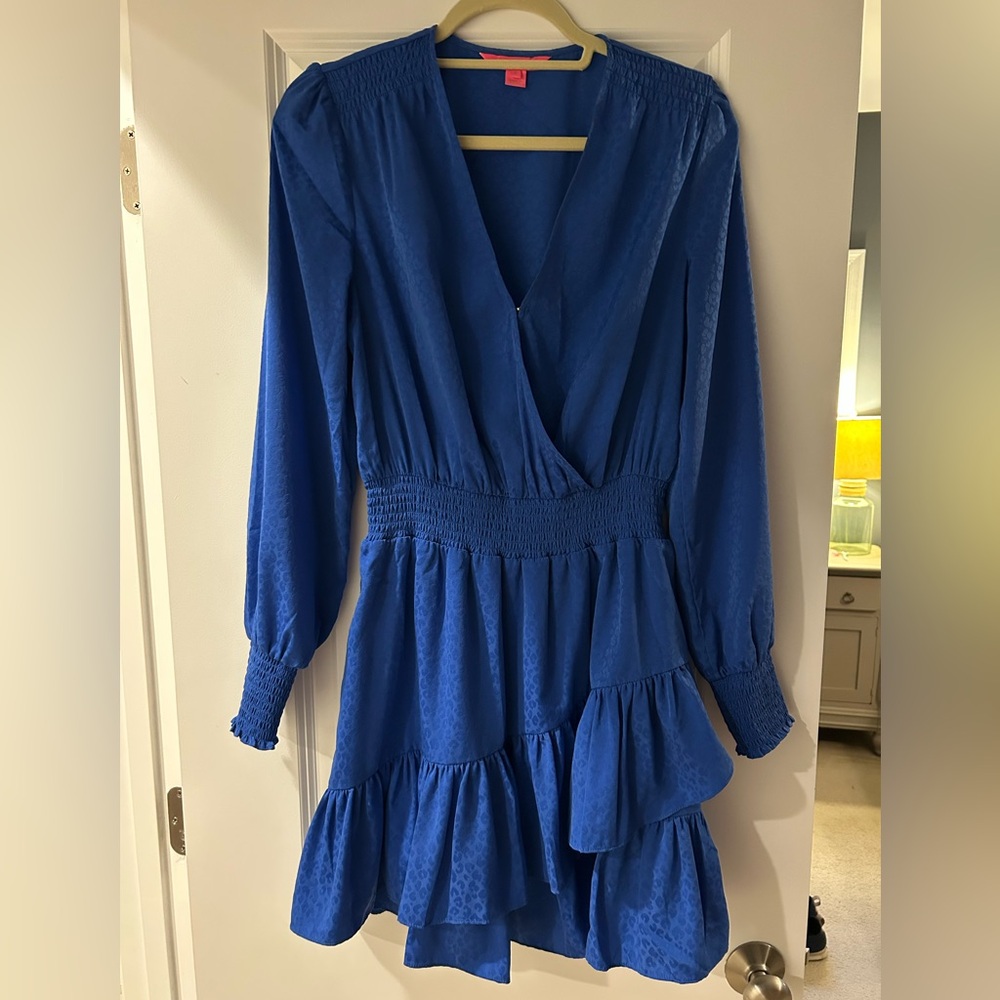 Lilly Pulitzer Blue Leopard Mini